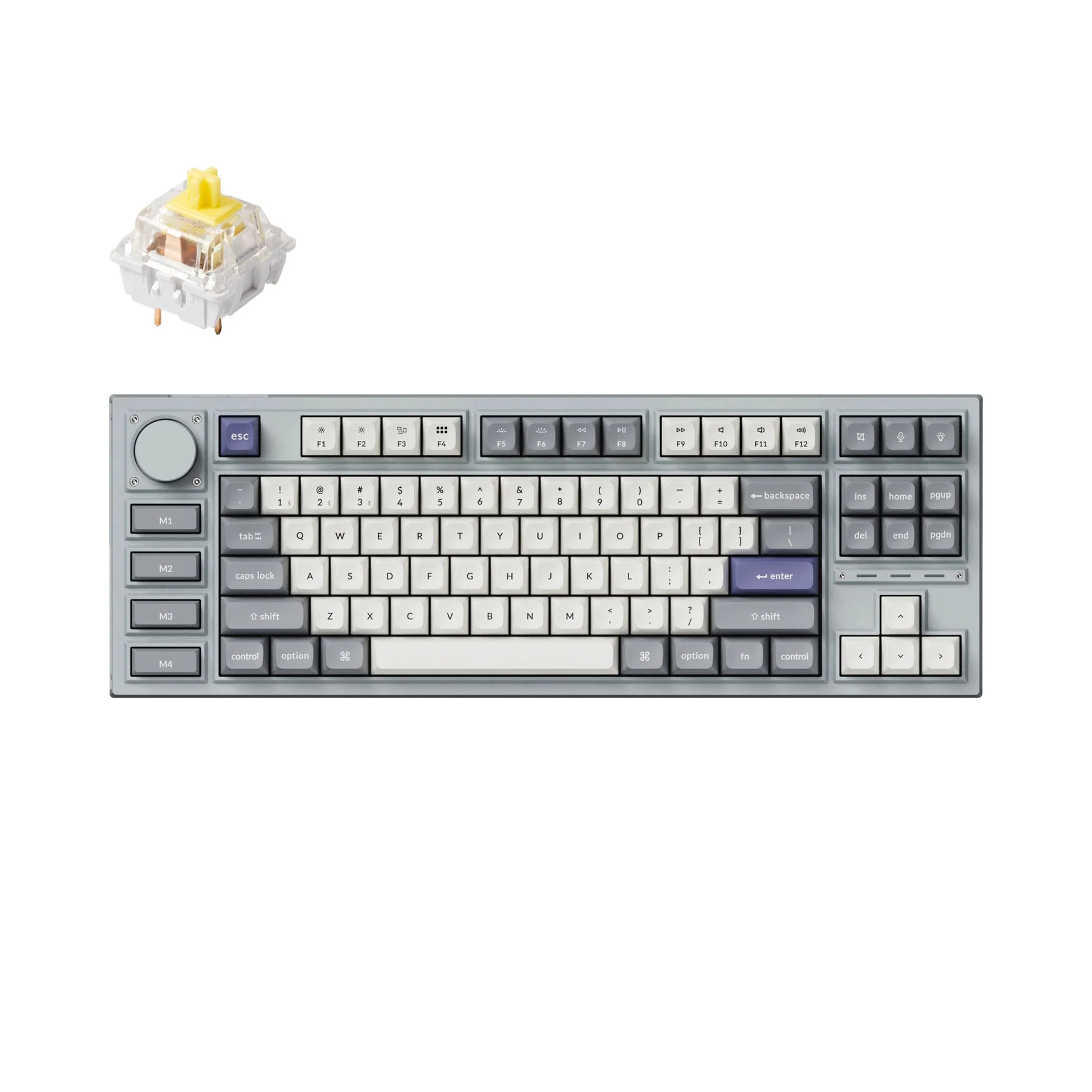 Keychron Q3 Pro QMK/VIA Wireless Custom Mechanical Keyboard (US Layout) - Image 9