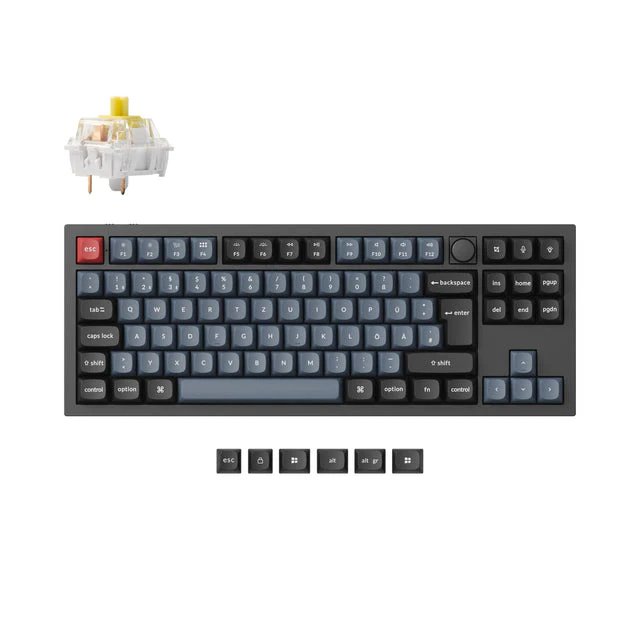 Keychron Q3 Pro QMK/VIA Wireless Custom Mechanical Keyboard ISO Layout Collection - Image 15