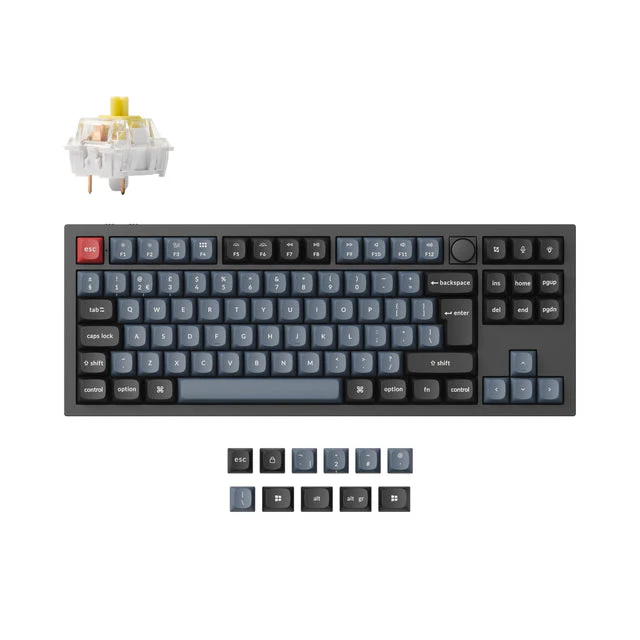 Keychron Q3 Pro QMK/VIA Wireless Custom Mechanical Keyboard ISO Layout Collection - Image 17