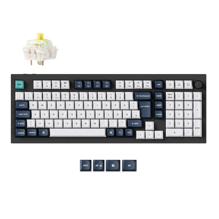 Keychron Q5 Max QMK/VIA Wireless Custom Mechanical Keyboard ISO Layout Collection - Image 3