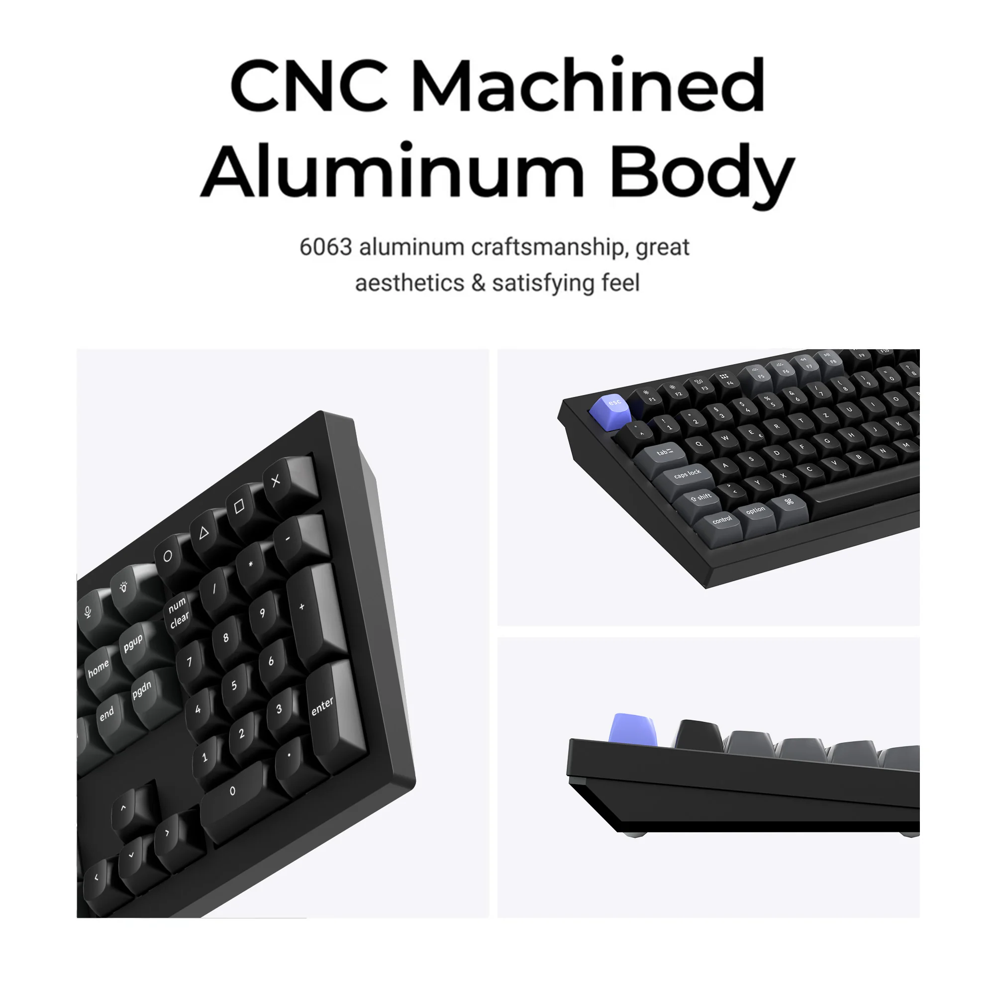Keychron Q6 HE 8K Magnetic Switch Keyboard(ISO Layout Only Wired Keyboard) - Image 5