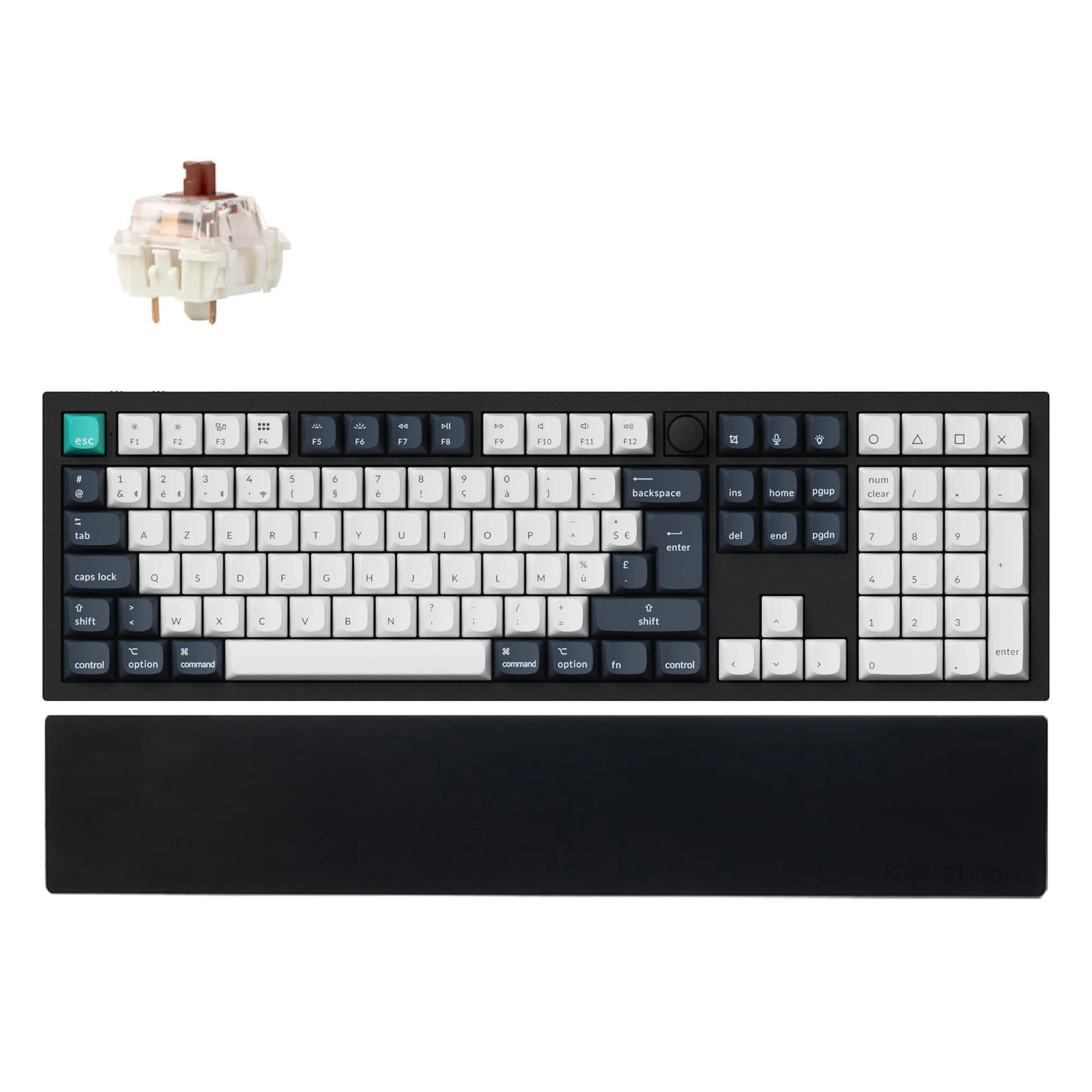 Keychron Q6 Max ISO Keyboard + Palm Rest Combo - Image 11