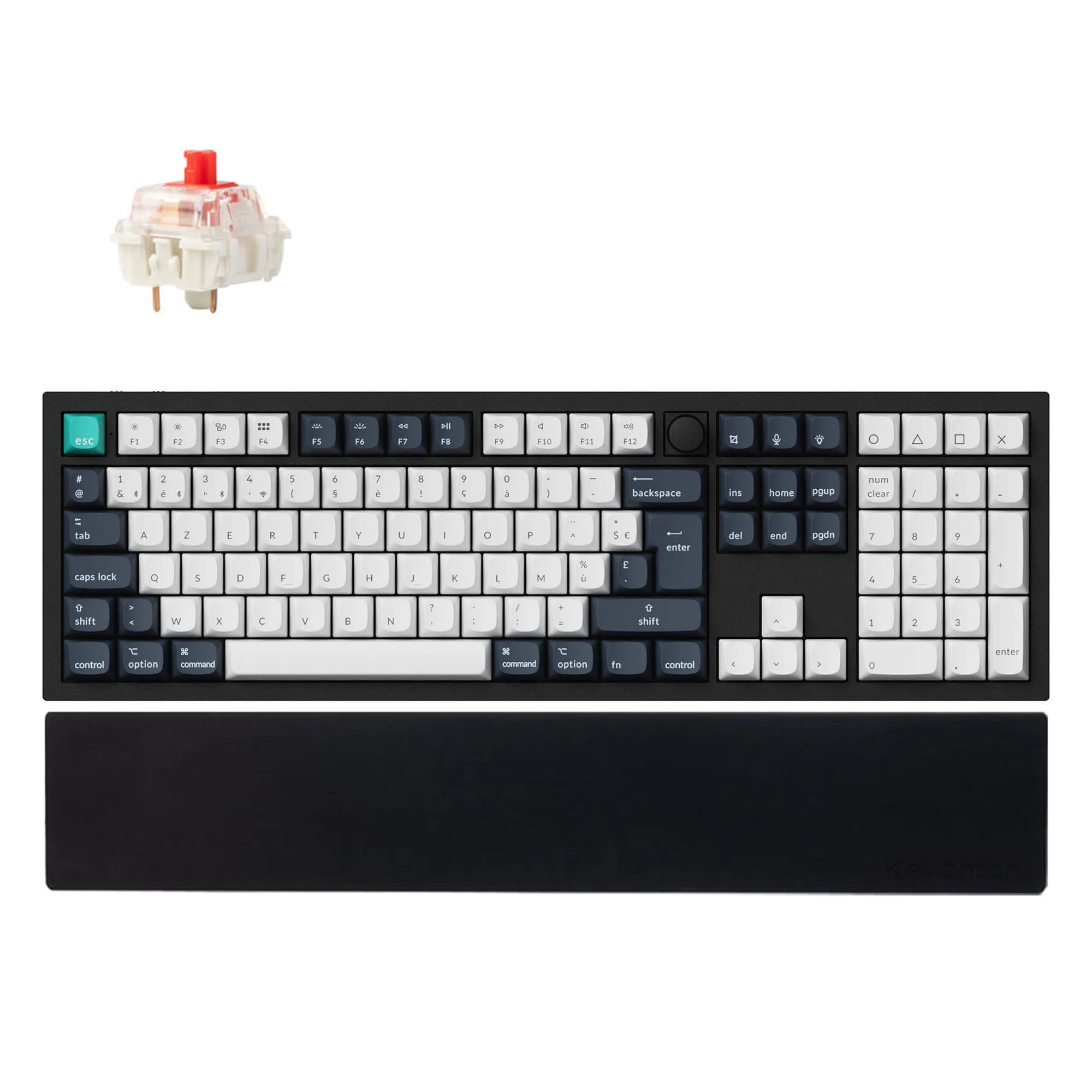 Keychron Q6 Max ISO Keyboard + Palm Rest Combo - Image 12