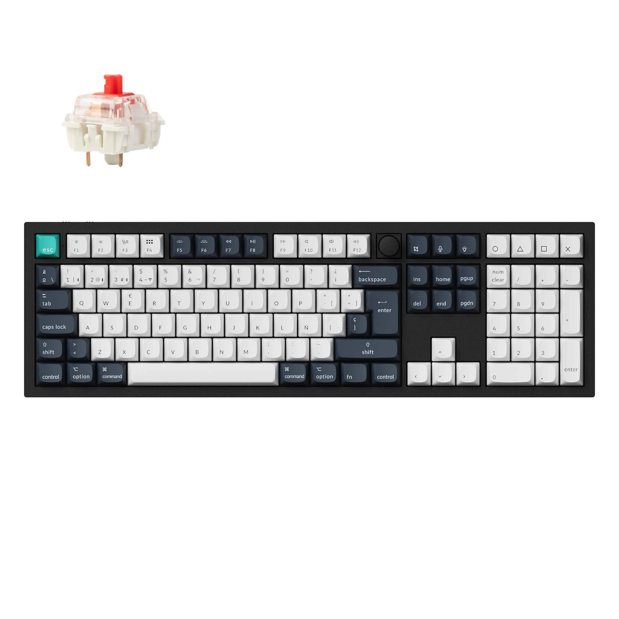 Keychron Q6 Max QMK/VIA Wireless Custom Mechanical Keyboard ISO Layout Collection - Image 17