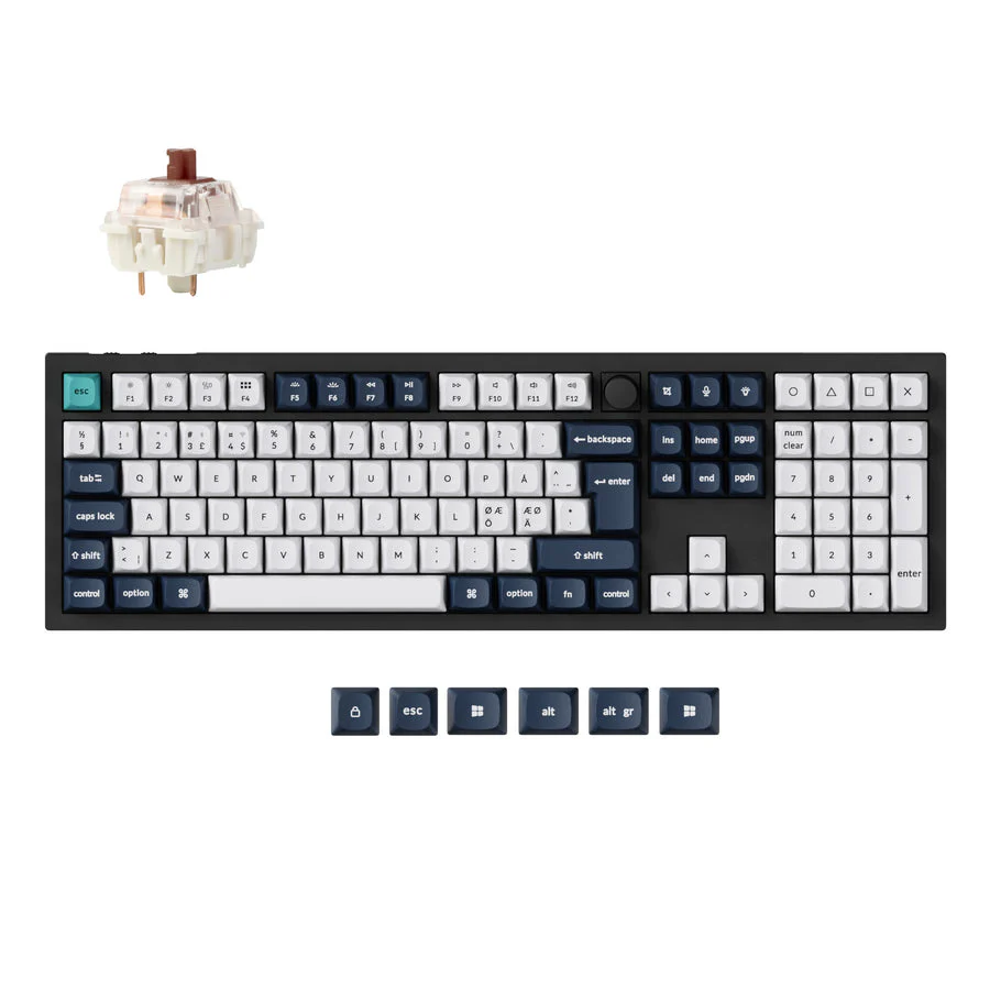 Keychron Q6 Max QMK/VIA Wireless Custom Mechanical Keyboard ISO Layout Collection - Image 25