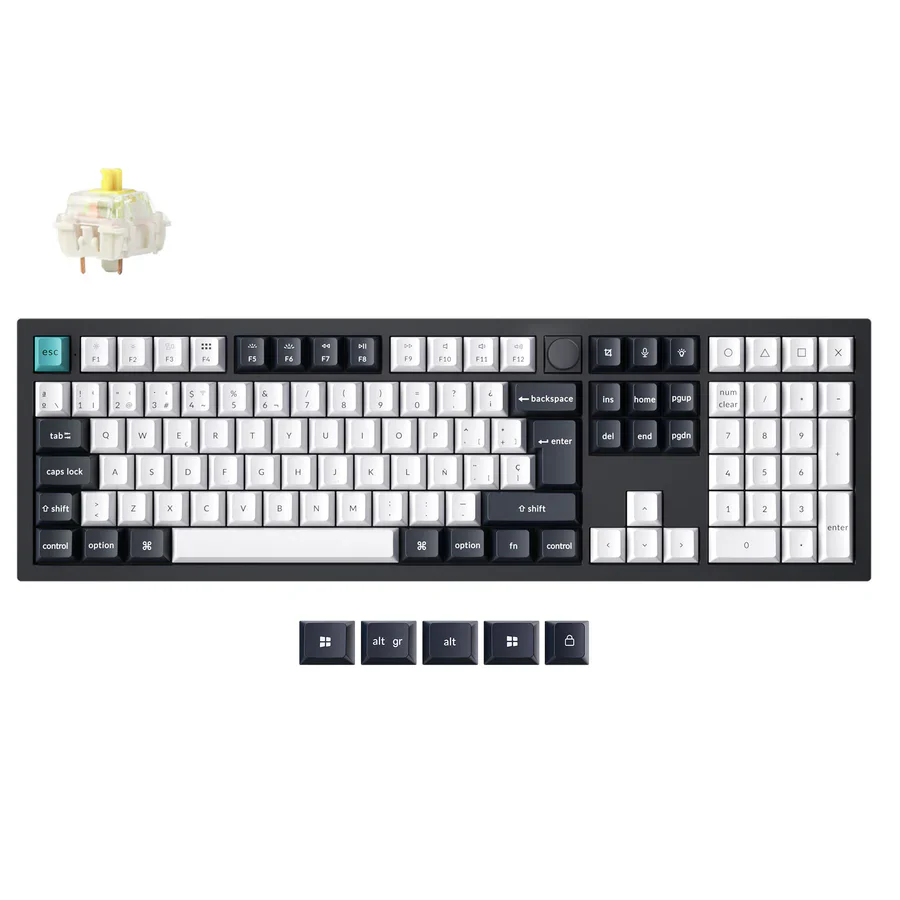 Keychron Q6 Max QMK/VIA Wireless Custom Mechanical Keyboard ISO Layout Collection - Image 28