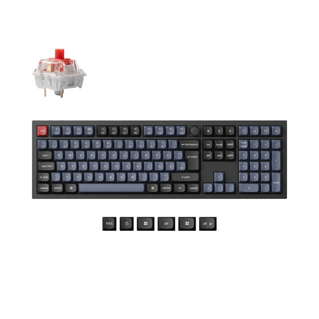 Keychron Q6 Pro QMK/VIA Wireless Custom Mechanical Keyboard ISO Layout Collection - Image 11
