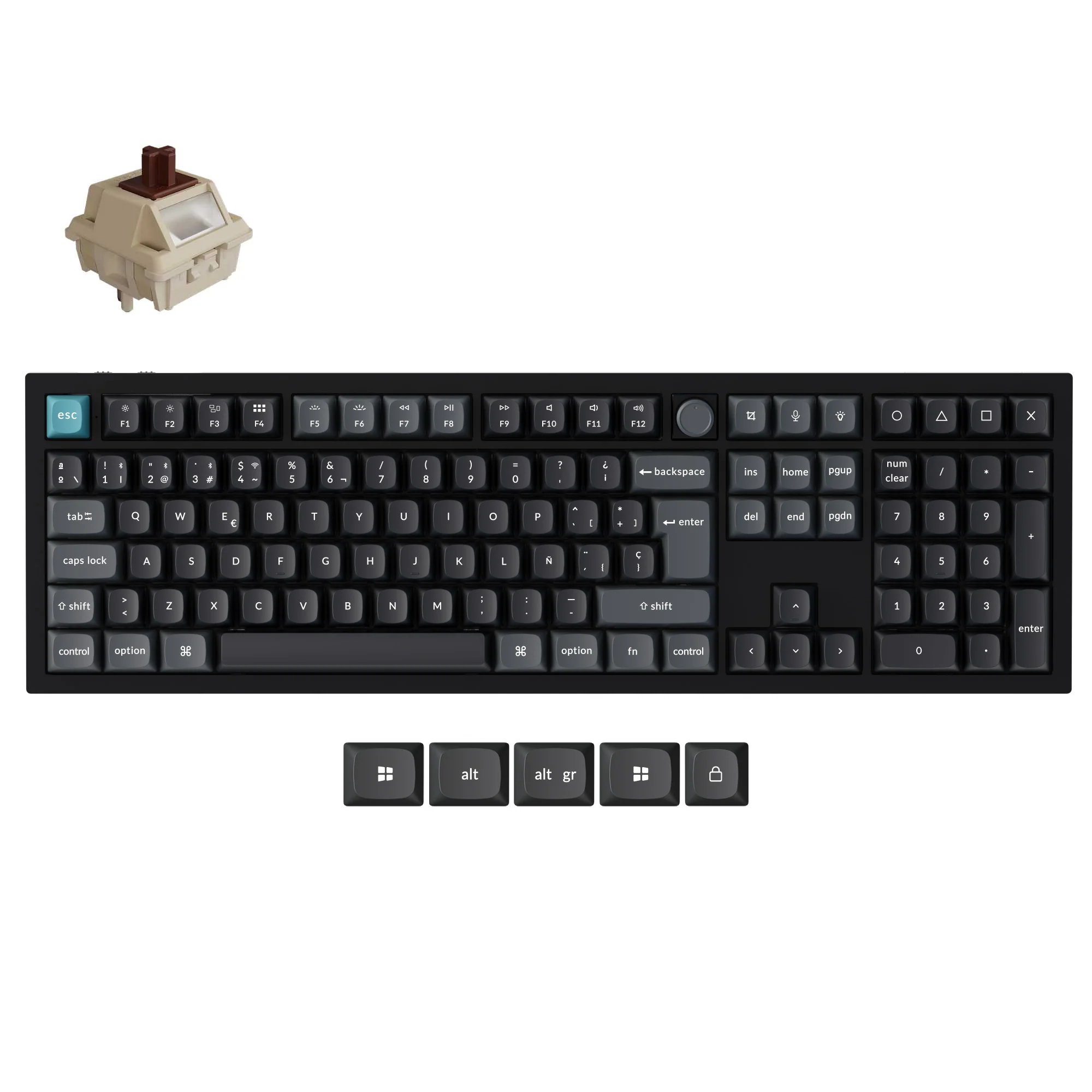 Keychron Q6 Ultra 8K Wireless Custom Mechanical Keyboard (ISO Layout) - Image 10