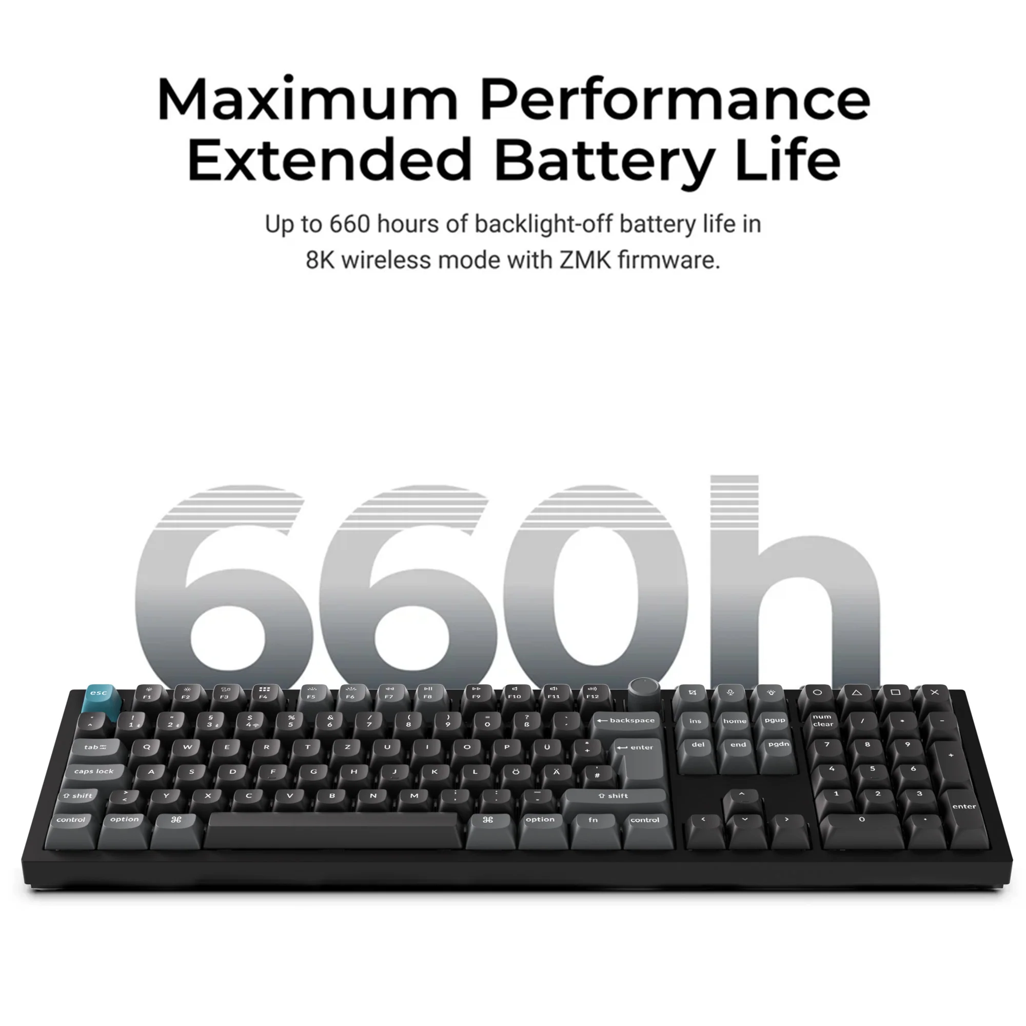 Keychron Q6 Ultra 8K Wireless Custom Mechanical Keyboard (ISO Layout) - Image 5