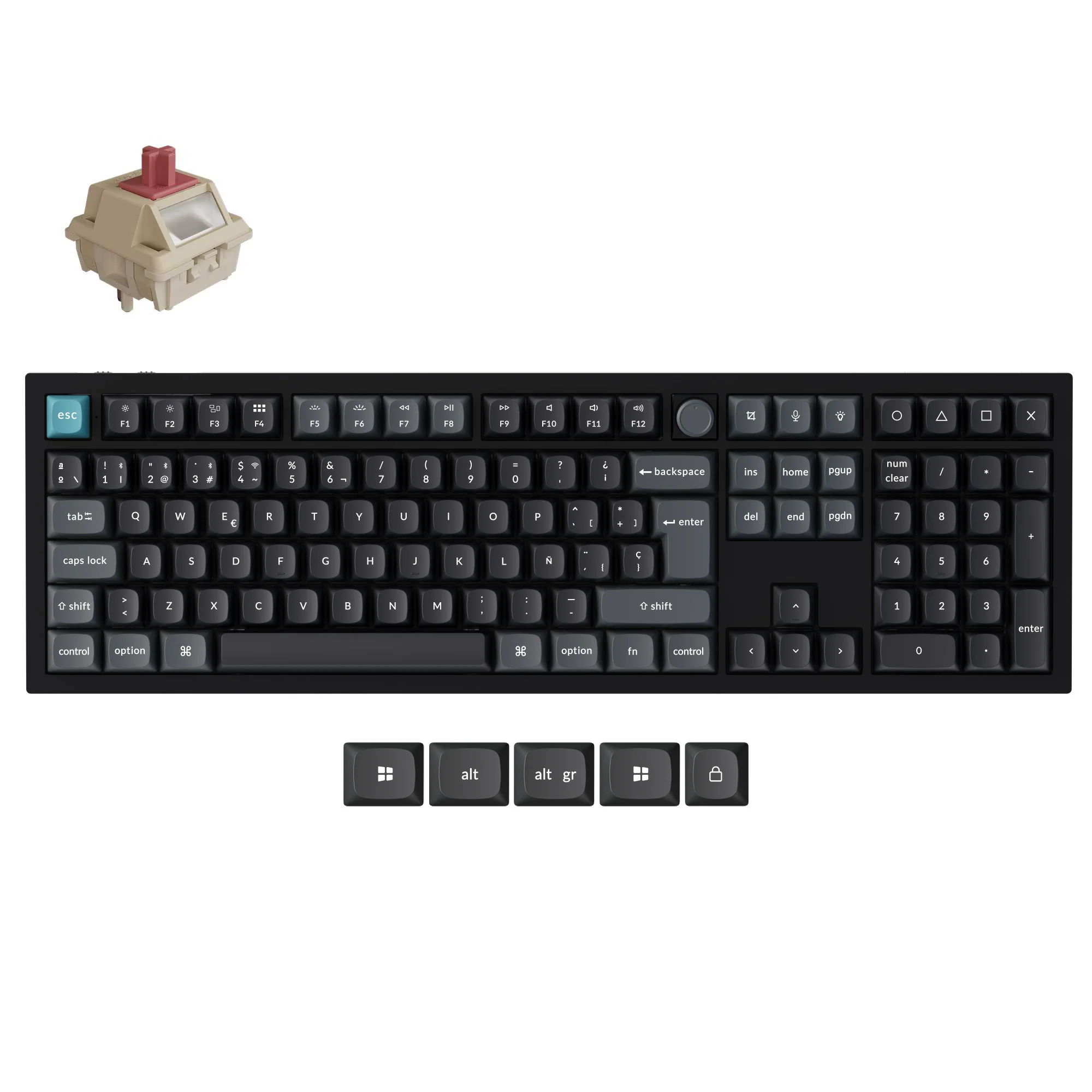 Keychron Q6 Ultra 8K Wireless Custom Mechanical Keyboard (ISO Layout) - Image 9
