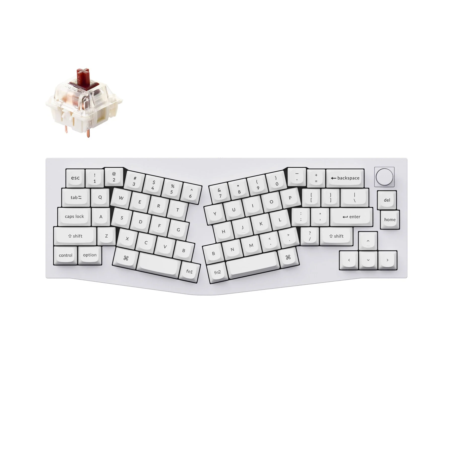 Keychron Q8 (Alice Layout) QMK Custom Mechanical Keyboard (US ANSI Layout) - Image 43