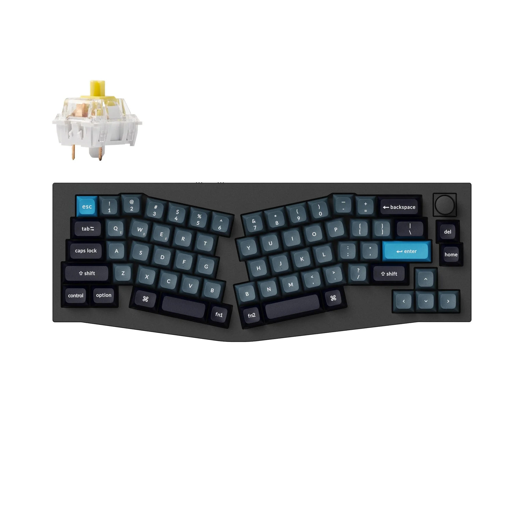 Keychron Q8 Pro (Alice Layout) QMK/VIA Wireless Custom Mechanical Keyboard (US Layout) - Image 3