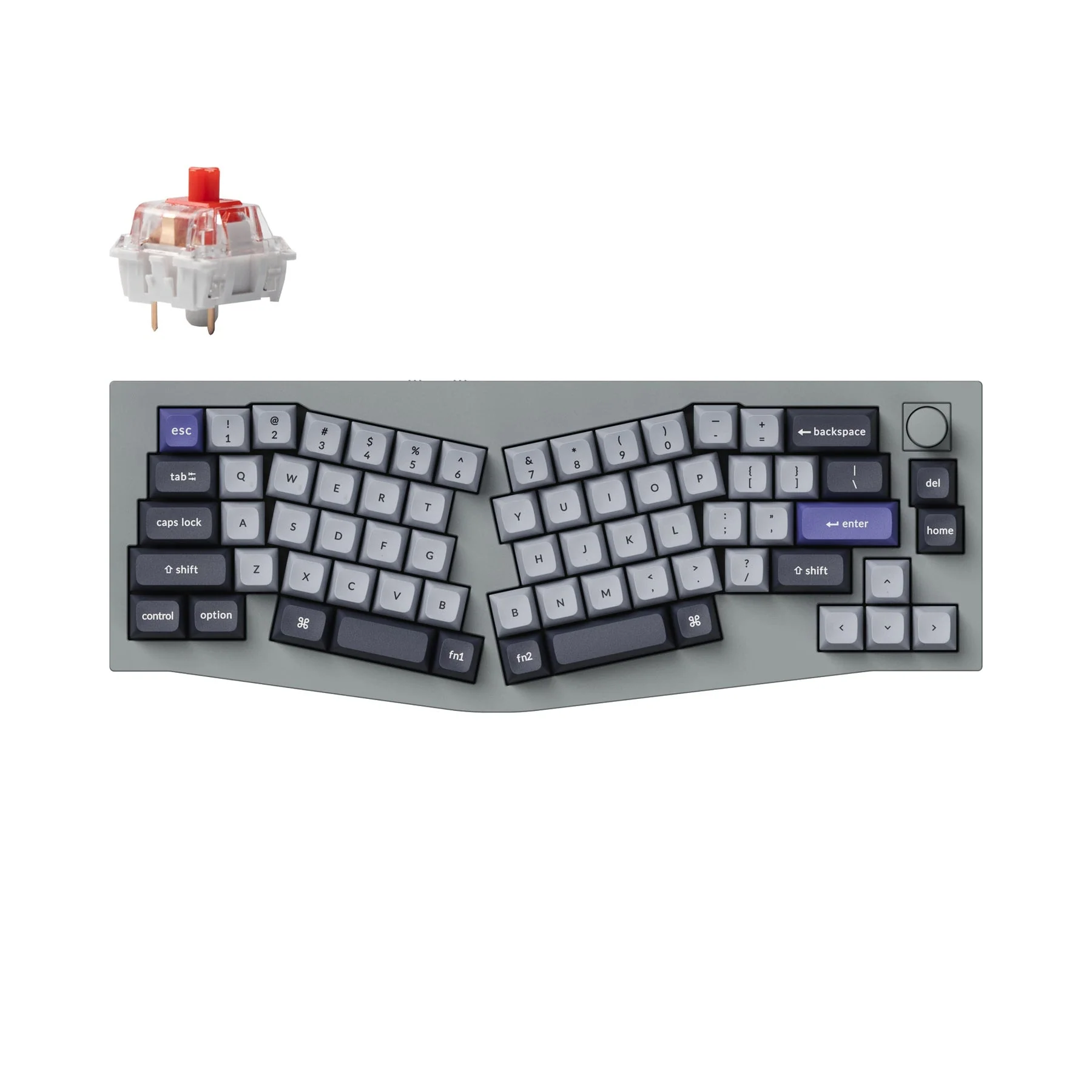 Keychron Q8 Pro (Alice Layout) QMK/VIA Wireless Custom Mechanical Keyboard (US Layout) - Image 4