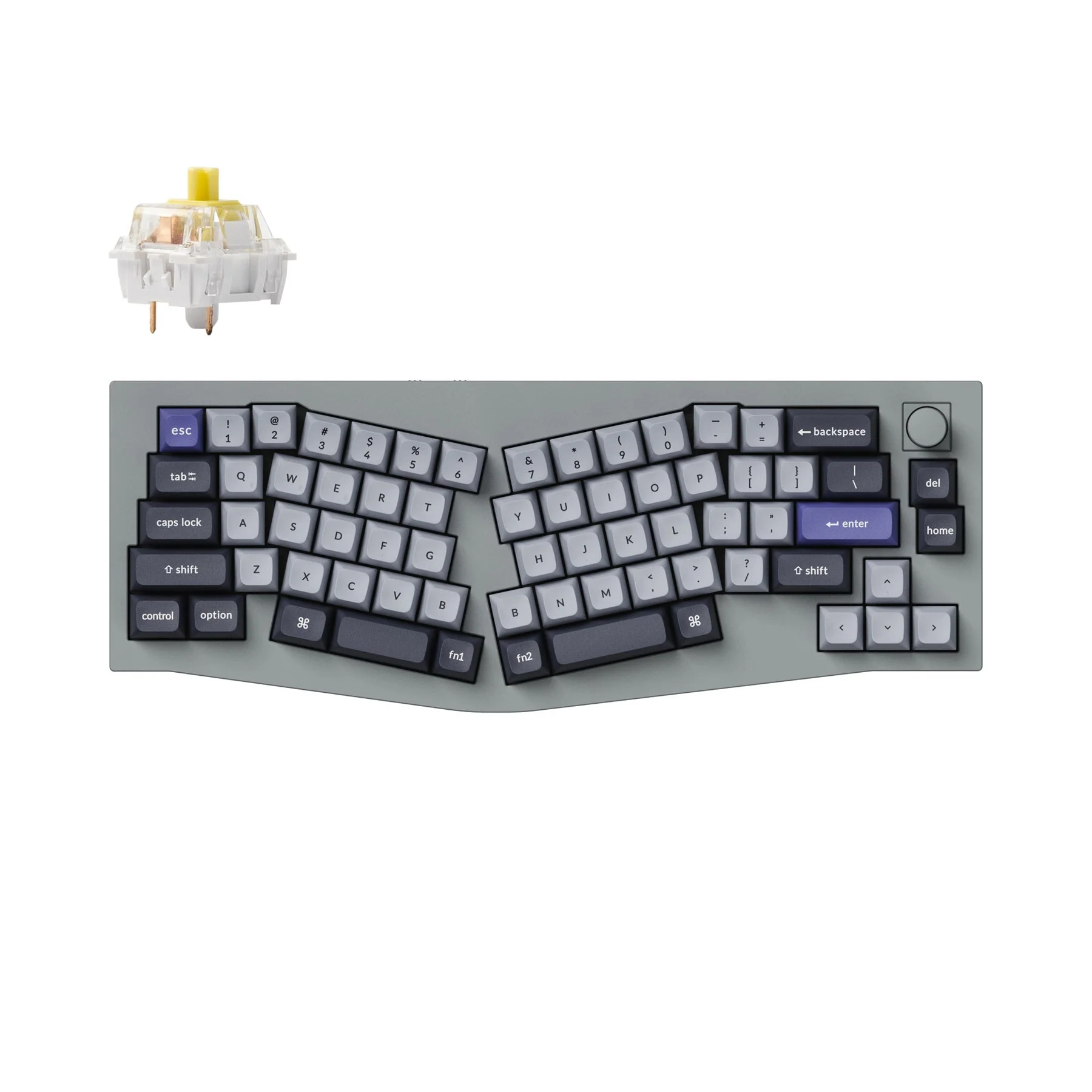 Keychron Q8 Pro (Alice Layout) QMK/VIA Wireless Custom Mechanical Keyboard (US Layout) - Image 6