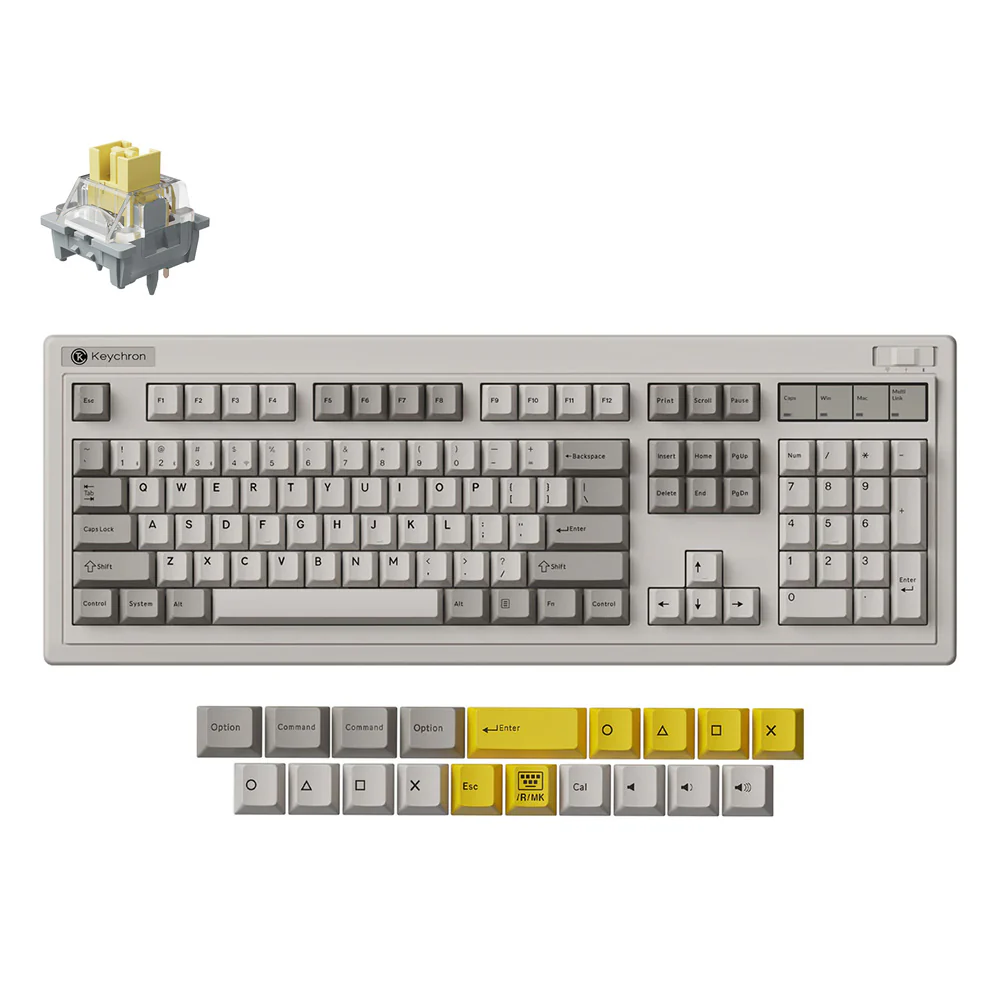 Keychron R6 QMK Wireless Mechanical Keyboard (US ANSI Layout) - Image 2