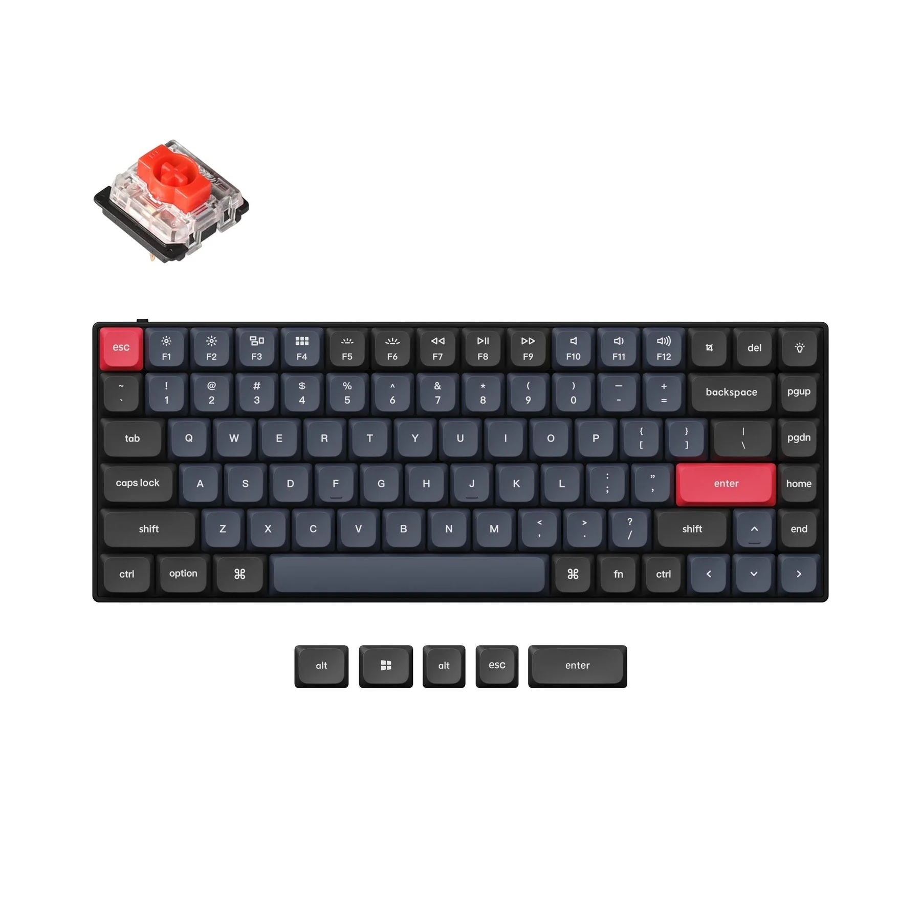 Keychron S1 QMK Custom Mechanical Keyboard(US ANSI Layout) - Image 4
