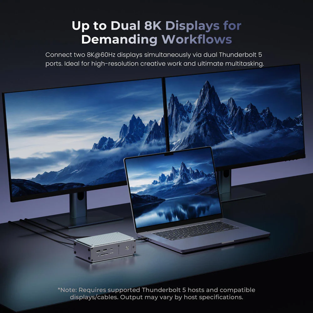 Keychron Thunderbolt 5 Dock (14-in-1) - Image 4