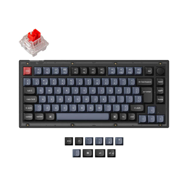 Keychron V1 QMK Custom Mechanical Keyboard ISO Layout Collection - Image 15
