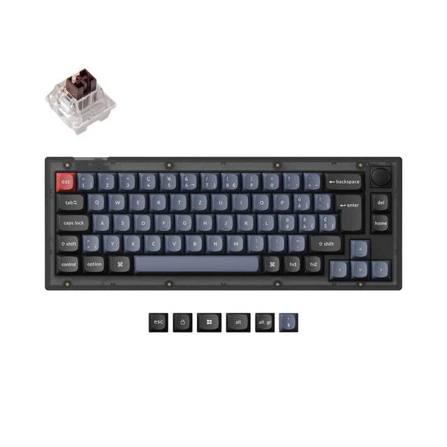 Keychron V2 QMK Custom Mechanical Keyboard ISO Layout Collection - Image 13
