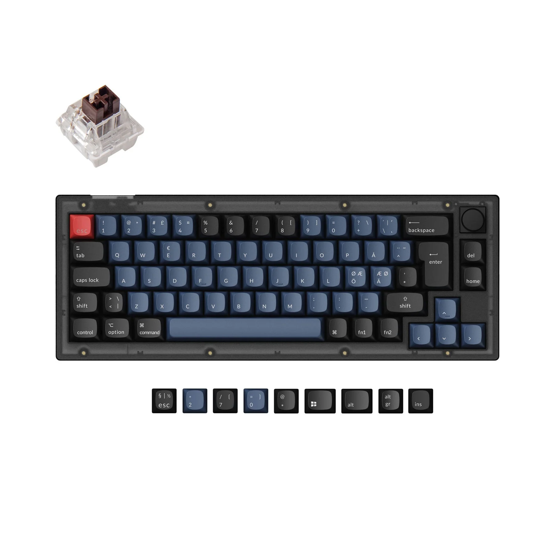 Keychron V2 QMK Custom Mechanical Keyboard ISO Layout Collection - Image 18
