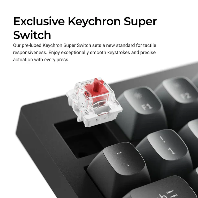 Keychron V3 8K QMK Wired Custom Mechanical Keyboard(ANSI US Layout) - Image 2