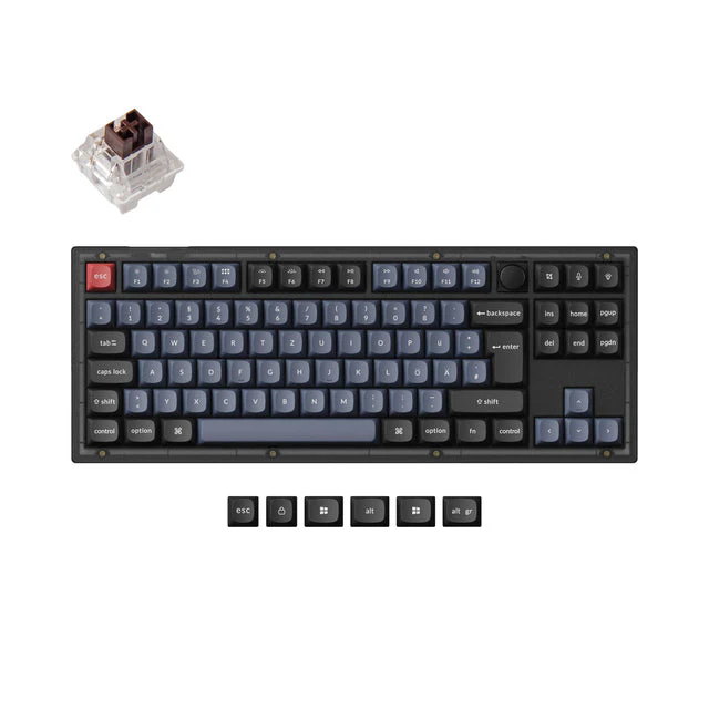 Keychron V3 QMK Custom Mechanical Keyboard ISO Layout Collection - Image 15