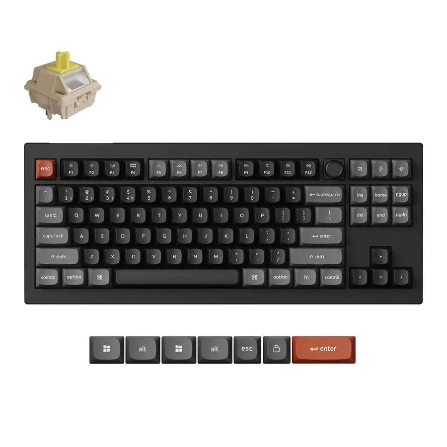 Keychron V3 Ultra 8K Wireless Custom Mechanical Keyboard(US ANSI Layout) - Image 3