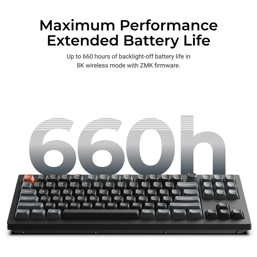 Keychron V3 Ultra 8K Wireless Custom Mechanical Keyboard(US ANSI Layout) - Image 7