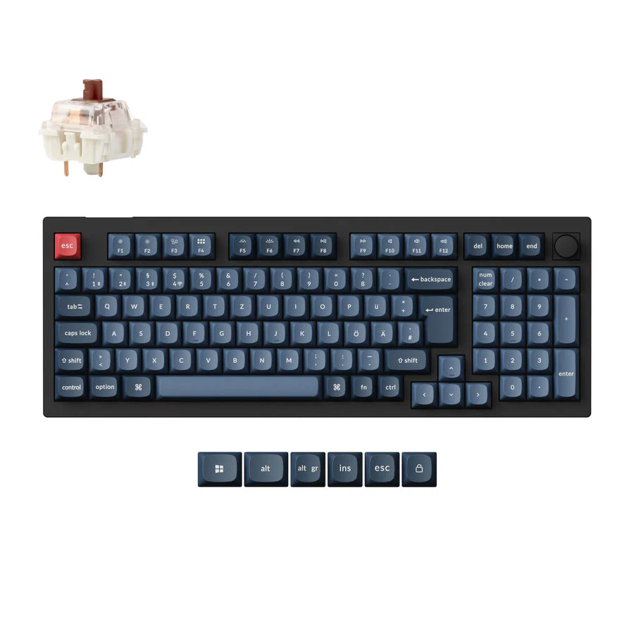 Keychron V5 Max QMK Wireless Custom Mechanical Keyboard ISO Layout Collection - Image 8