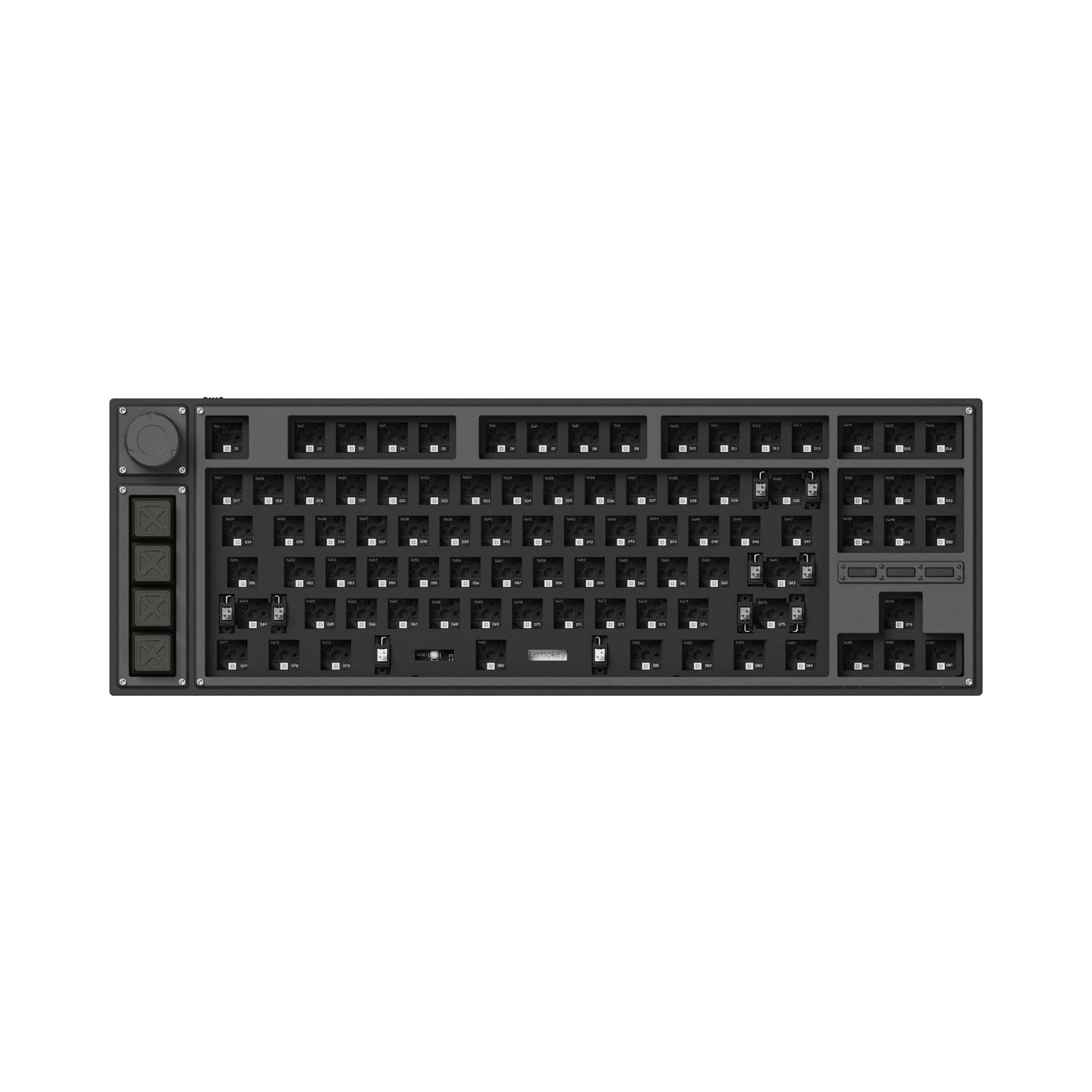 Lemokey L3 QMK/VIA Wireless Custom Mechanical Keyboard (US Layout) - Image 10