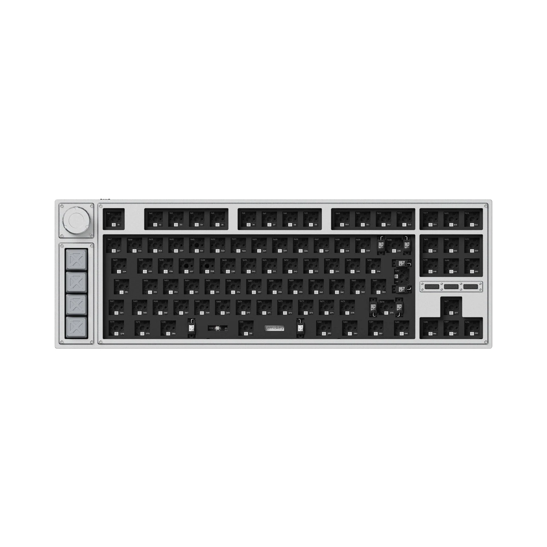 Lemokey L3 QMK/VIA Wireless Custom Mechanical Keyboard (US Layout) - Image 15