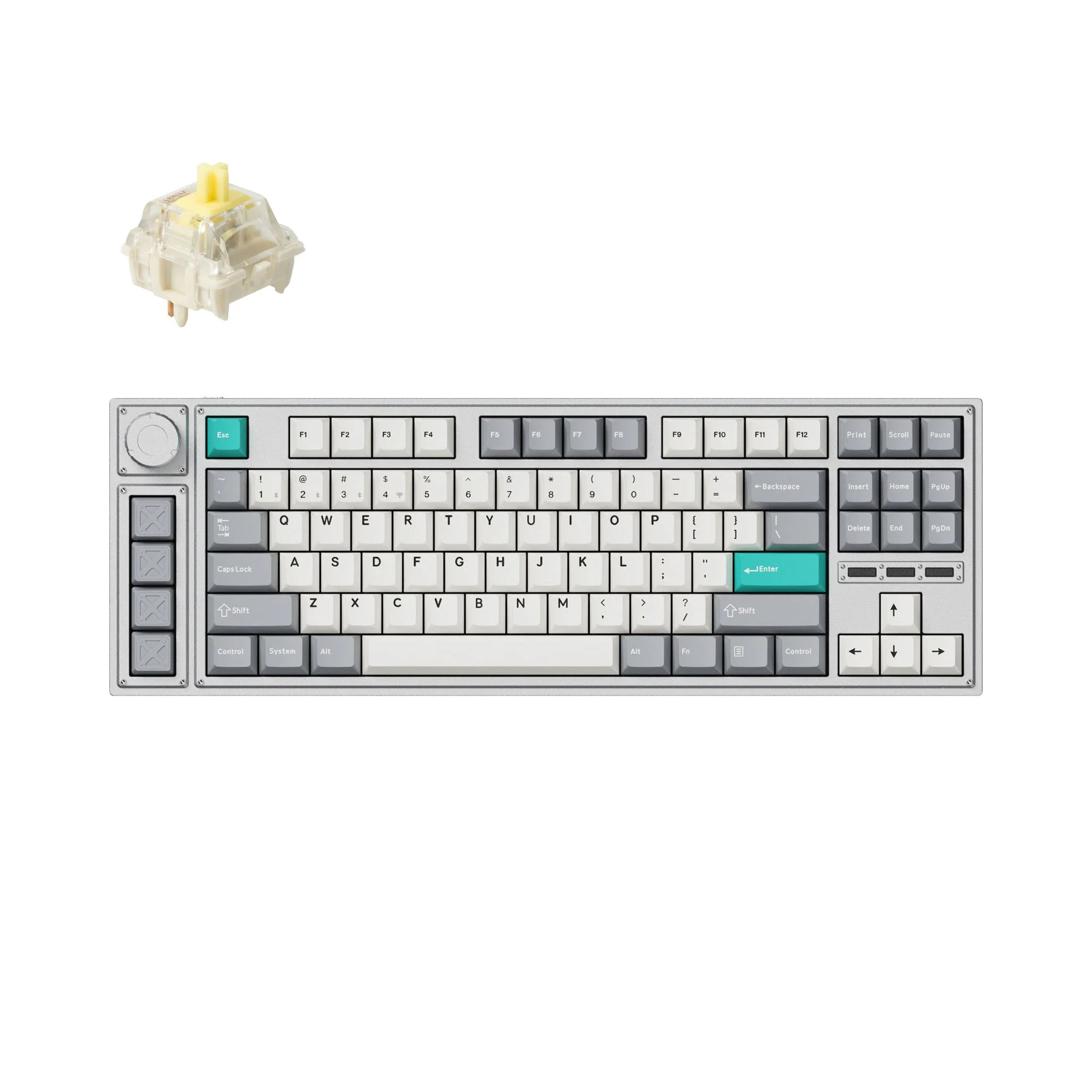 Lemokey L3 QMK/VIA Wireless Custom Mechanical Keyboard (US Layout) - Image 9
