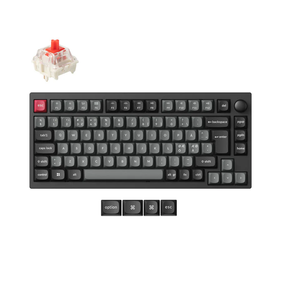 Lemokey P1 QMK Wireless Custom Mechanical Keyboard ISO Layout Collection - Image 7