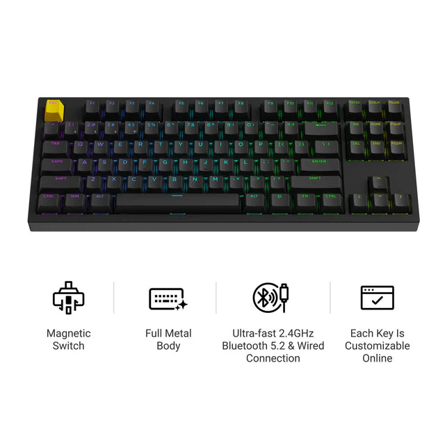 Lemokey P3 HE Wireless Magnetic Switch Custom Gaming Keyboard (US ANSI Layout) - Image 2